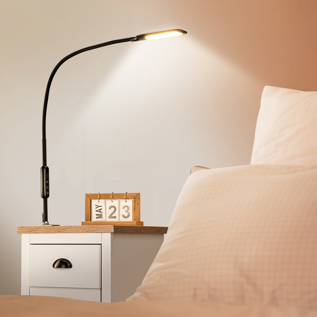 Bedside Lamp with Clamp